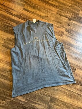 Vintage Harley Davidson Motorcycles Dale’s Mount Vernon, IL Sleeveless Blue 3XL